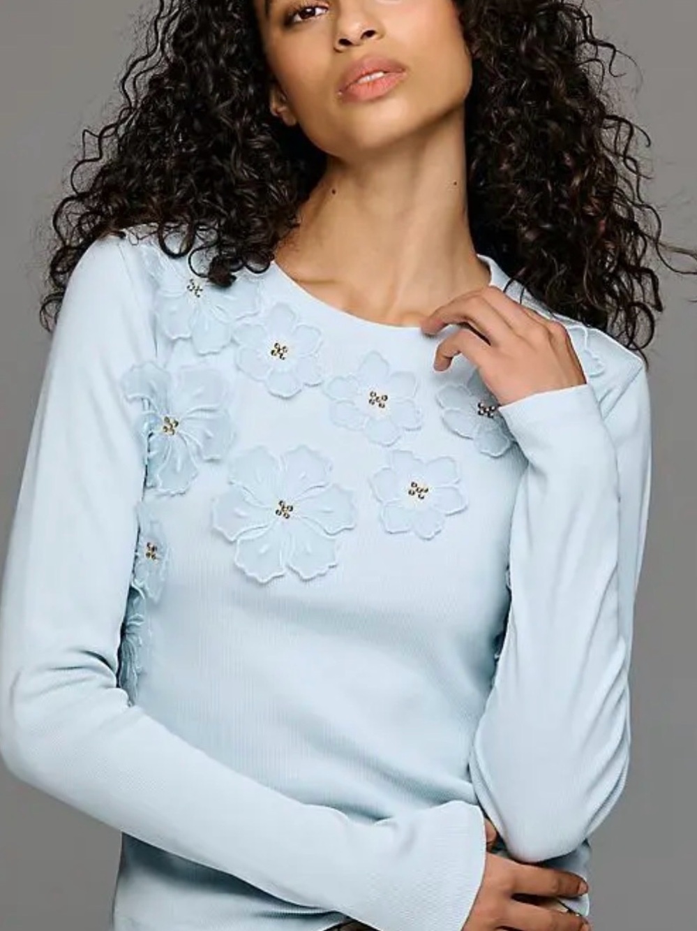 Anthropology Floral Top